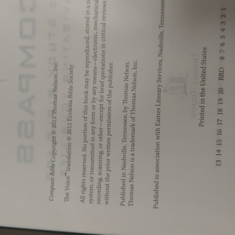 The Voice Compass Study Bible - Gray - Picture 6 of 15